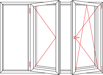 Modelo original con fijo a la izquierda.